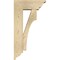 Ekena Millwork Westlake Traditional Rough Sawn Bracket w/ Offset Brace, Douglas Fir, 6"W x 14"D x 26"H BKT0604X14X26WTL01RDF - alternate 4